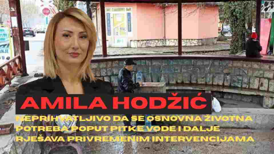 Zastupnica Naše stranke ponovo otvorila pitanje vodosnabdijevanja u Lukavcu