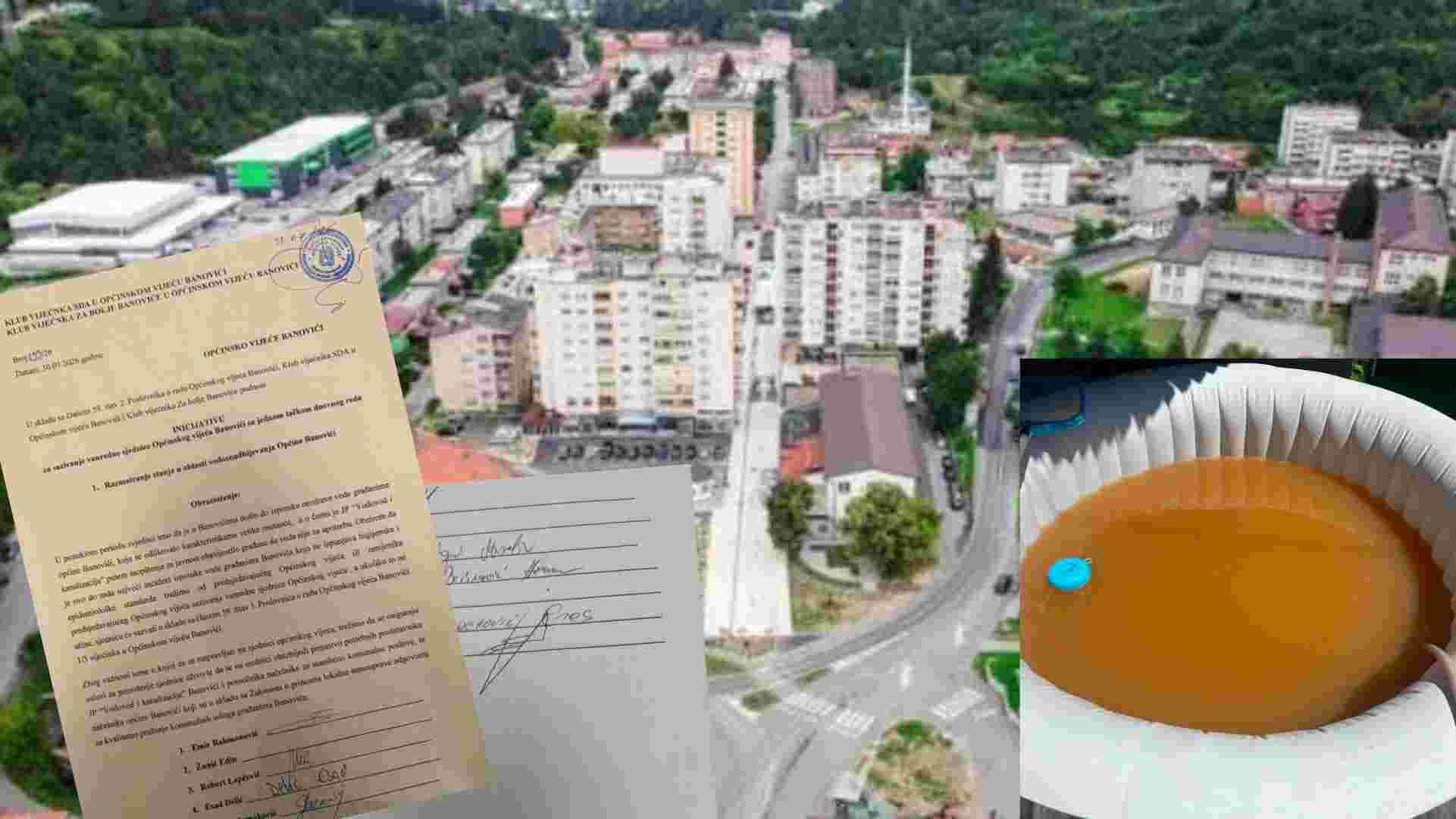 OO SDA Banovići: Trećina vijećnika pokreće vanrednu sjednicu zbog problema s vodosnabdijevanjem