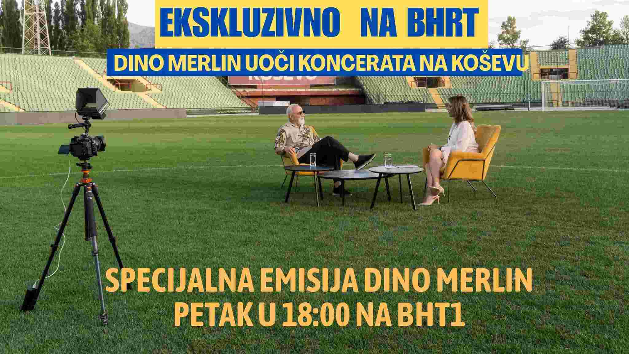 Dino Merlin gostuje u specijalnom izdanju emisije „Konačno petak“ uoči koncerata na Koševu