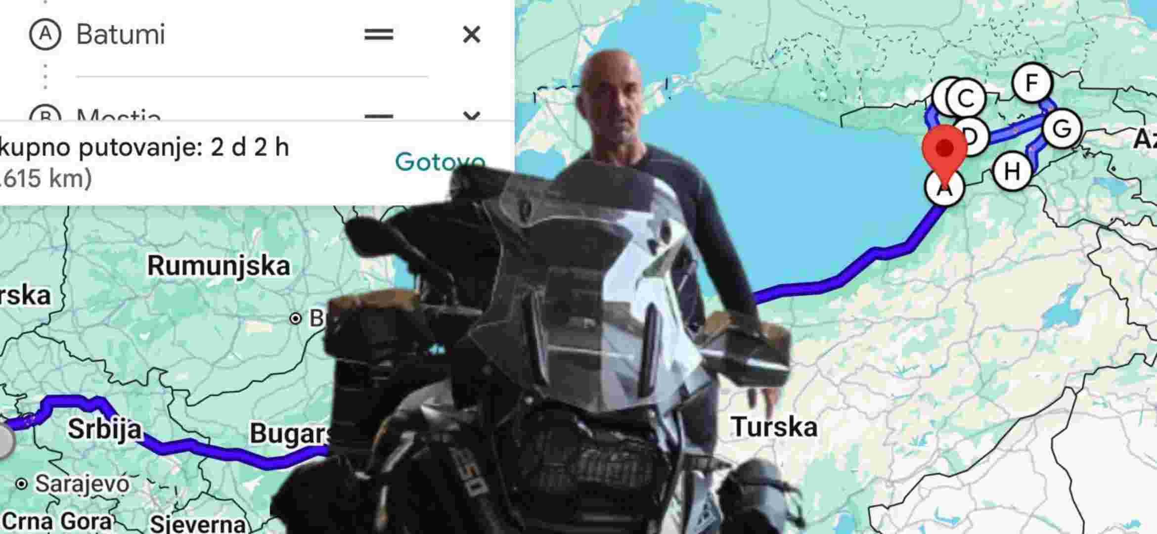 Gračanički stomatolog i strastveni motociklista Omer Avdagić u septembru kreće motociklom na put dug 7.000 kilometara do Gruzije