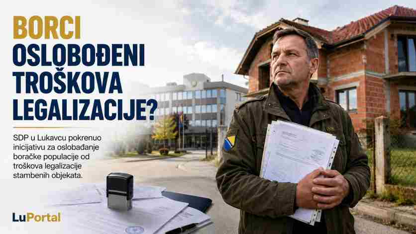 SDP pokrenuo inicijativu za oslobađanje boračke populacije od troškova legalizacije stambenih objekata u Lukavcu