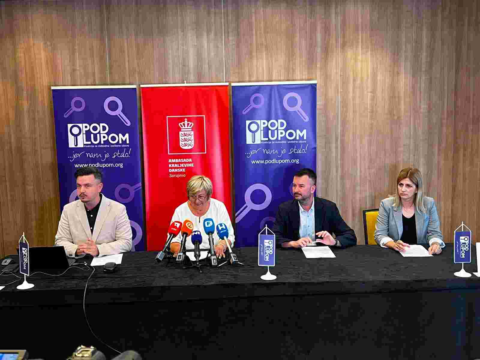 Koalicija „Pod lupom“ započela posmatračku misiju za Opšte izbore 2026: Pred biračima historijske promjene
