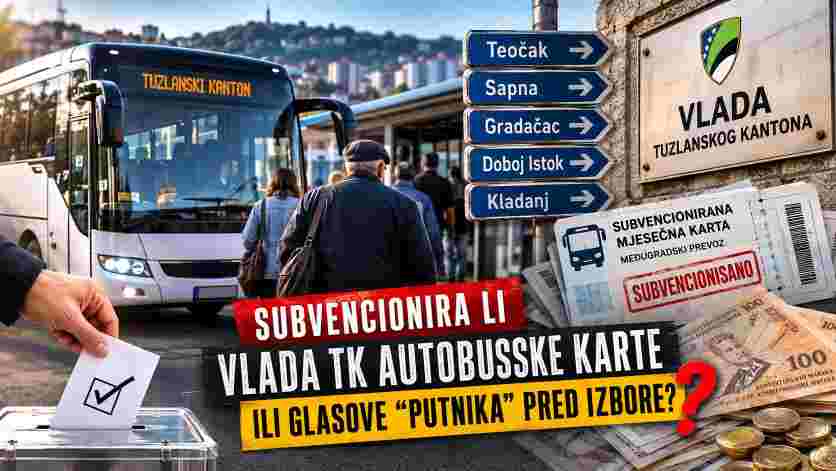 Subvencionira li Vlada TK autobuske karte ili glasove “putnika” pred izbore?