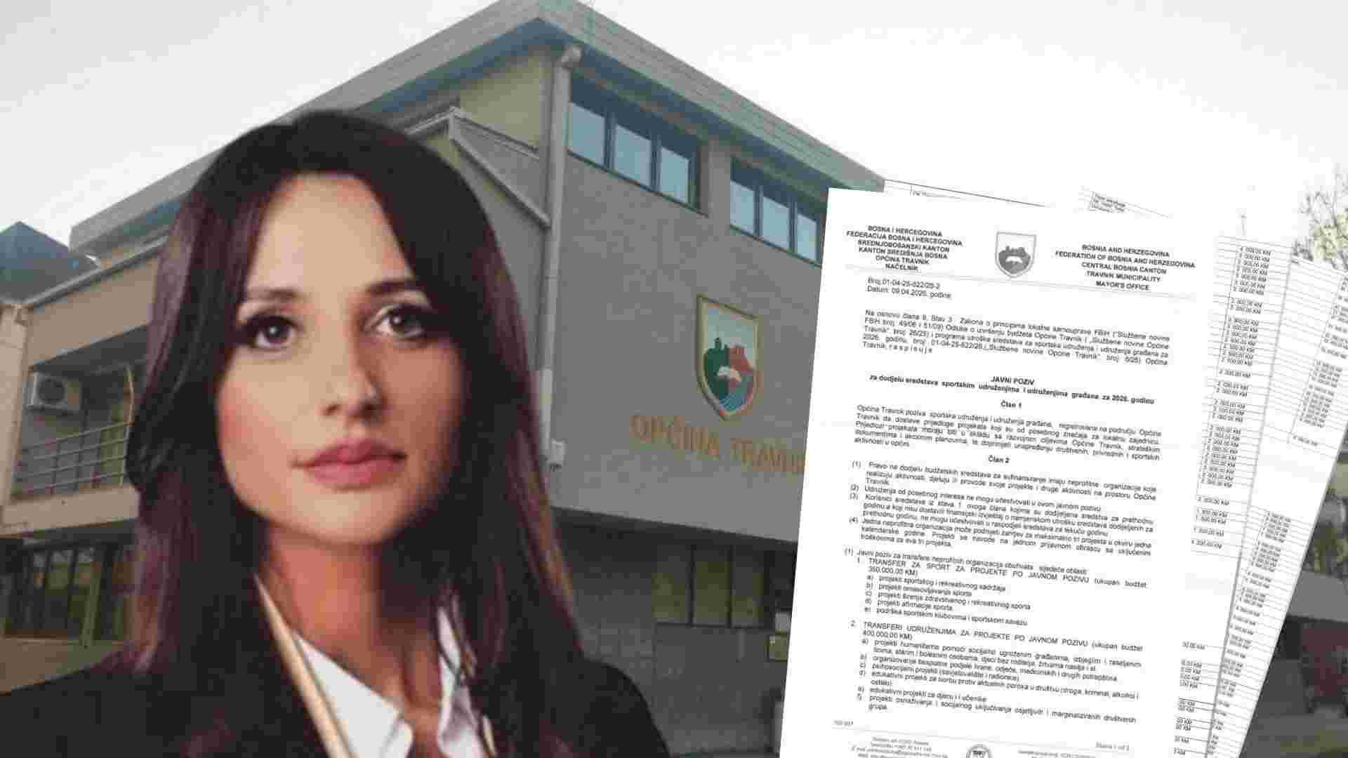 Vijećnica Zana Babanović traži odgovore o raspodjeli 750.000 KM u Travniku: Tvrdi da su pojedina udruženja prošla bez potpune dokumentacije