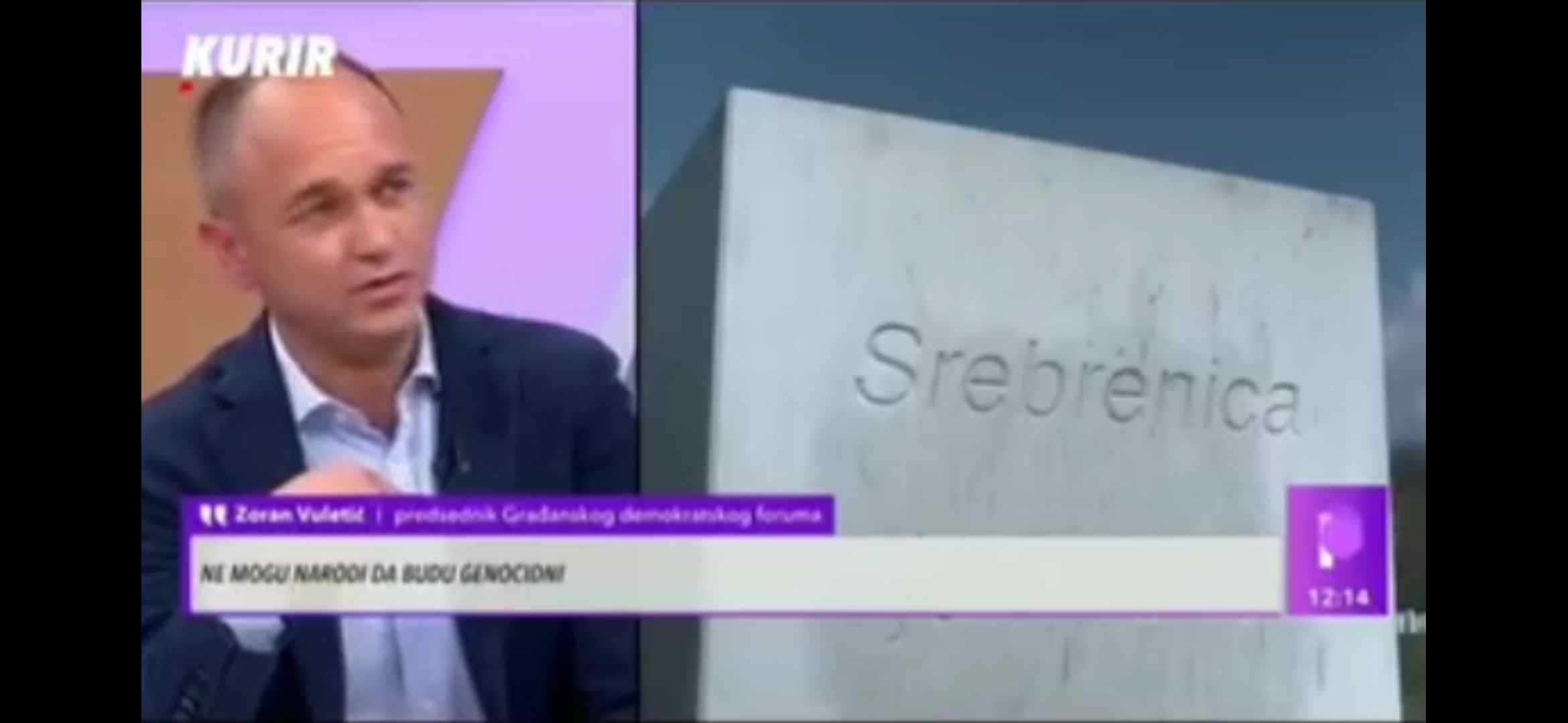 Zoran Vuletić: „Dužnost je Srba da govore o onome što je rađeno u naše ime“ – VIDEO