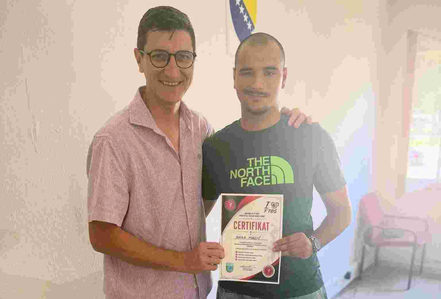 Trener KBS “SENSHI” Lukavac Amar Hodžić uspješno završio Modul 2 edukacije sportskih trenera