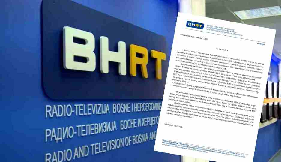 BHRT traži provođenje sudskih presuda: „Istovremena realizacija presude riješila bi spor od 2,5 miliona KM“