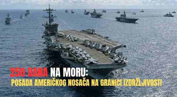USS Abraham Lincoln: Posada na granici izdržljivosti nakon višemjesečnog rata s Iranom