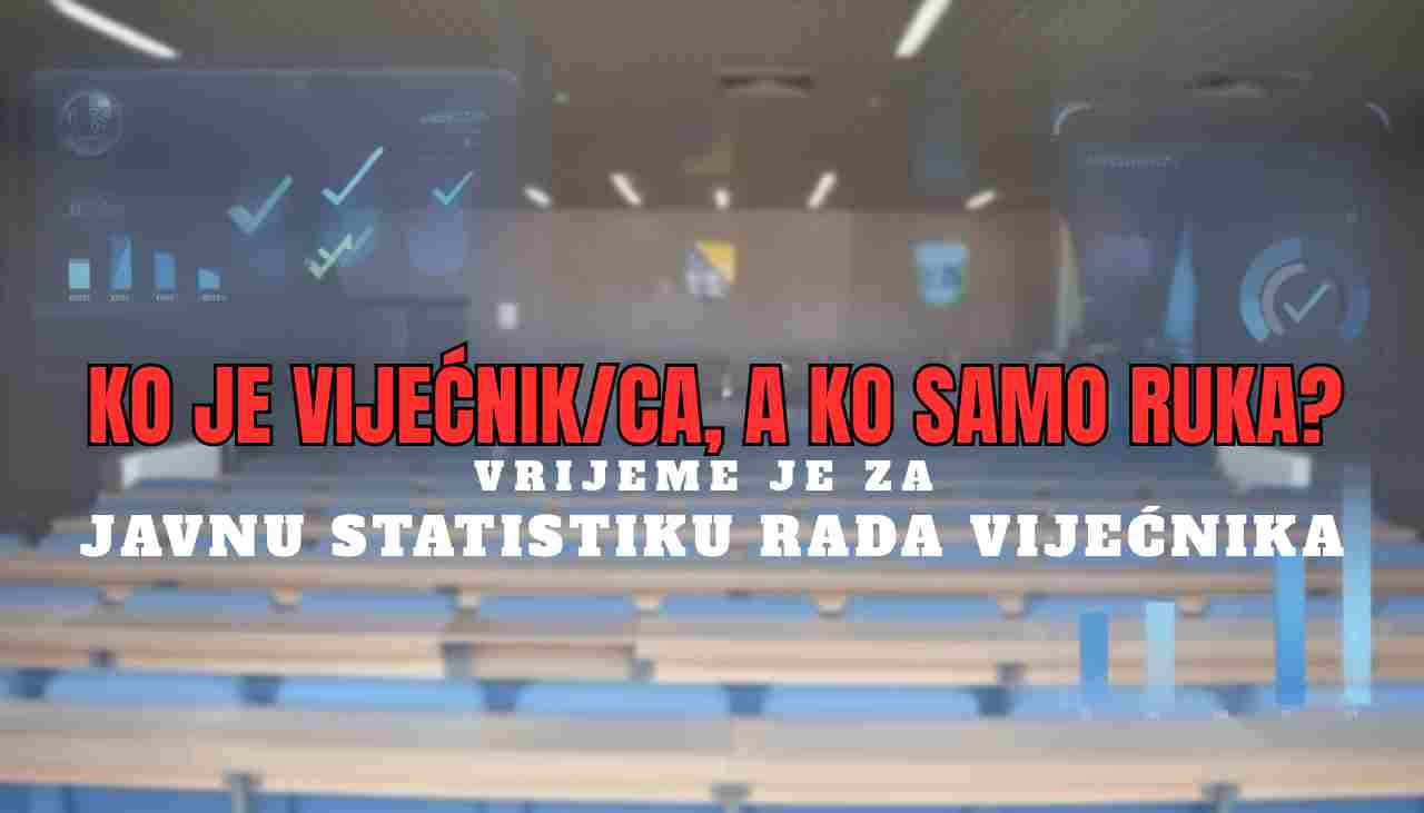 Krajnje je vrijeme da Gradsko vijeće Lukavac počne ažurno voditi i javno objavljivati statistiku rada svakog pojedinog vijećnika?