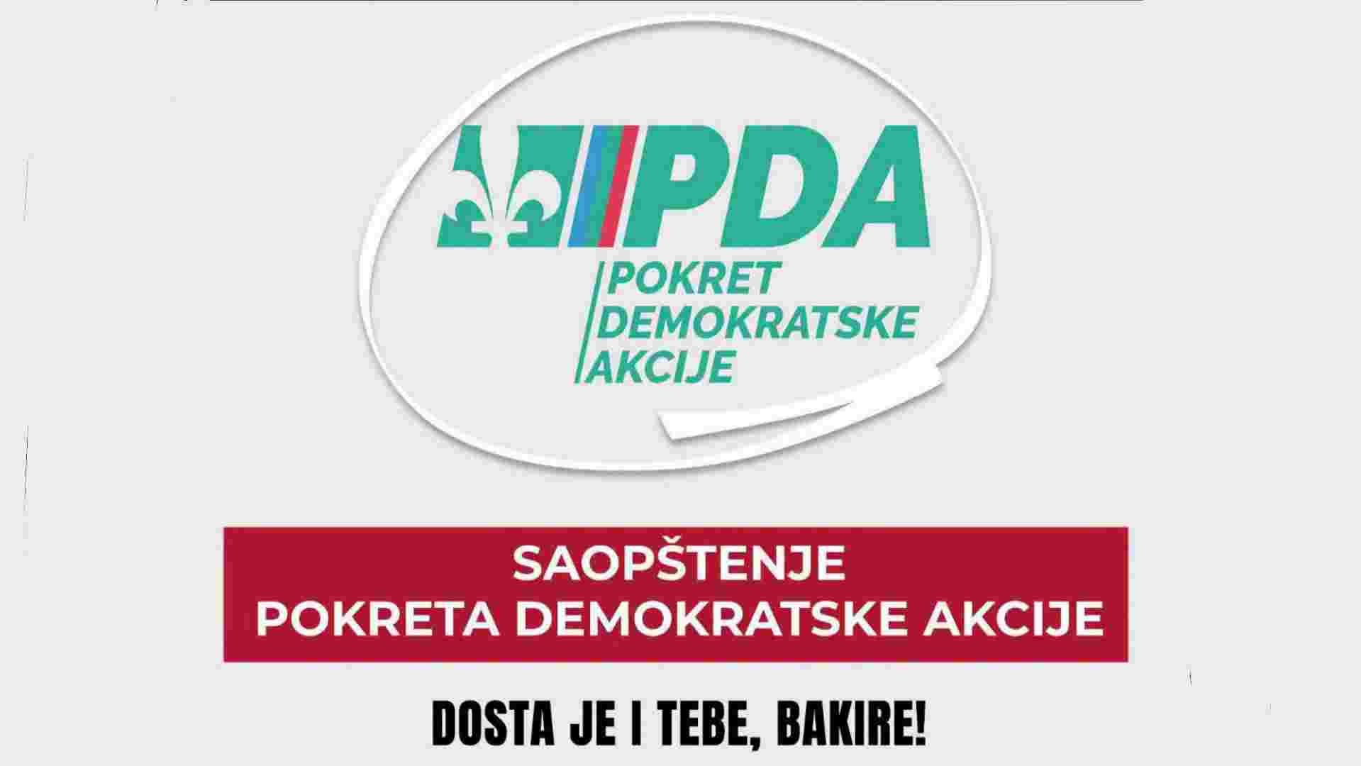 PDA Bakiru Izetbegoviću: „Dosta je i tebe, Bakire!“ – Manje obećanja, više odgovora