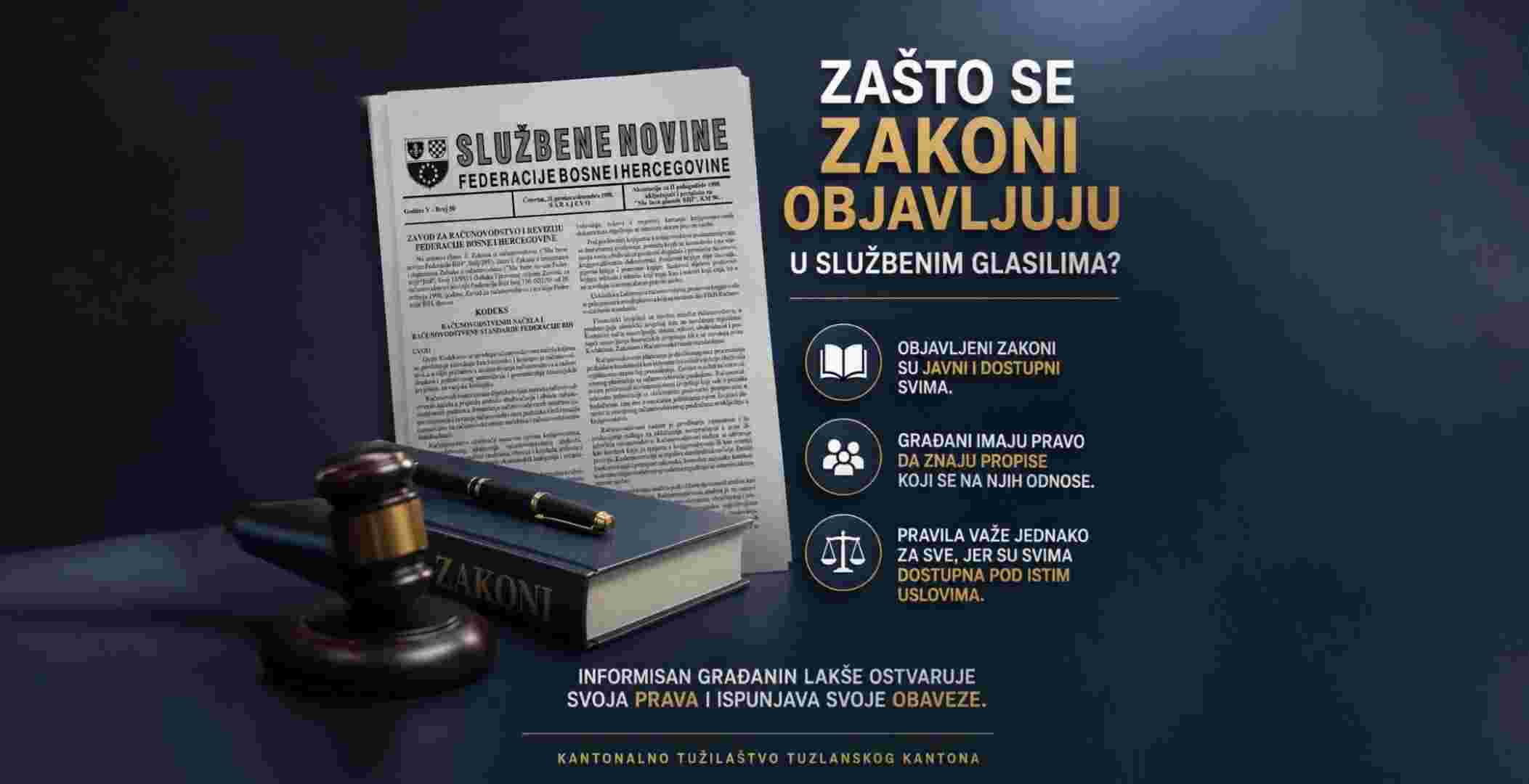 Zašto se zakoni objavljuju u službenim glasilima? Pravo građana da znaju pravila koja ih obavezuju