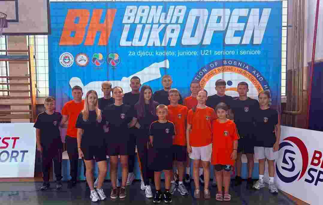 KBS Senshi zauzeo šesto mjesto među 79 klubova na turniru „BH Banja Luka Open“ – FOTO