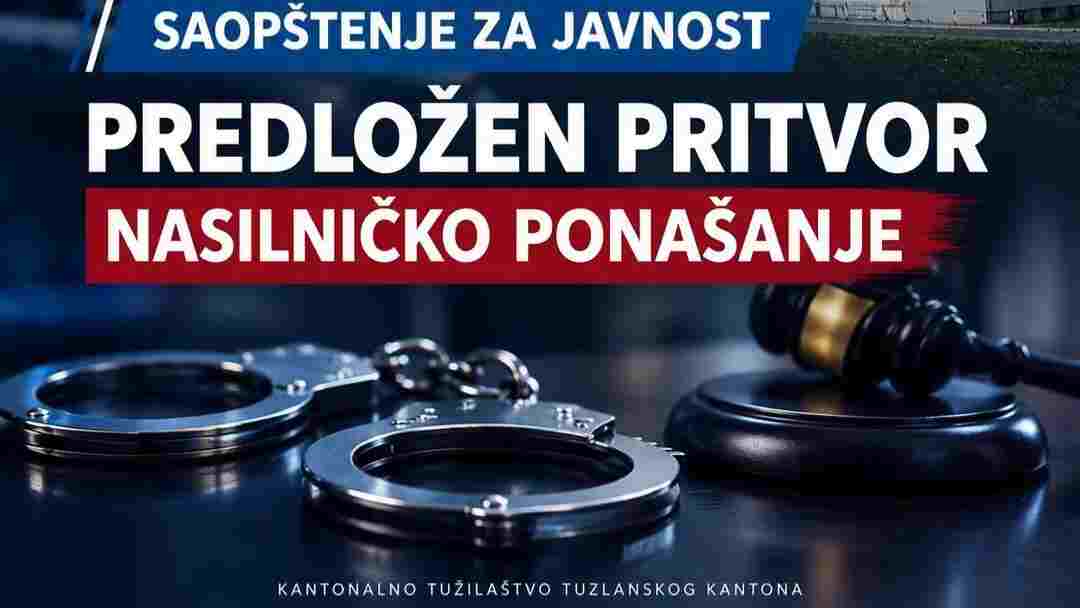 Predložena mjera pritvora za 51-godišnjaka iz Banovića nakon napada i prijetnji nožem