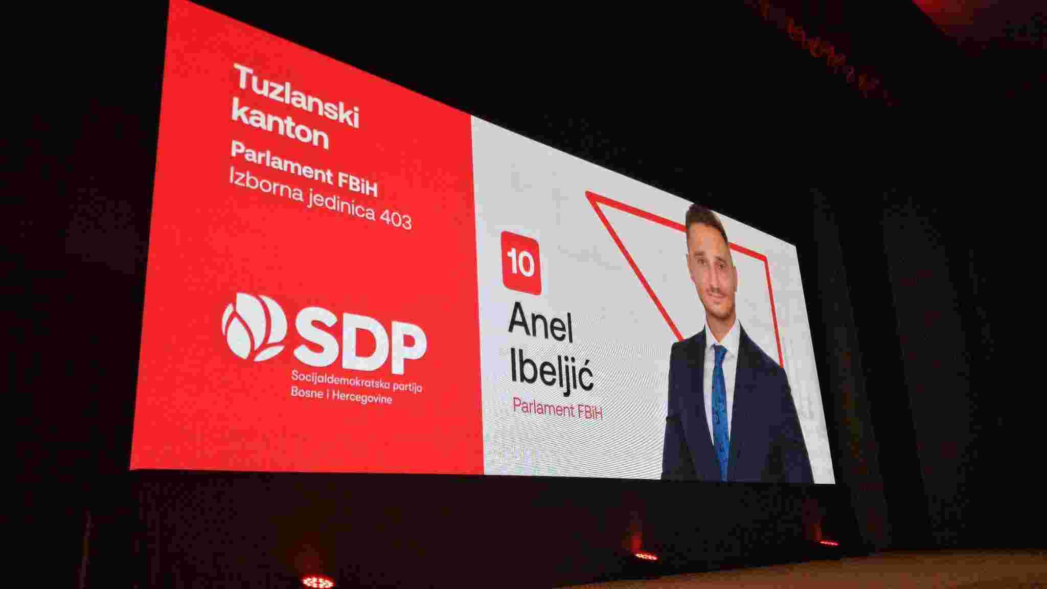 PREDSTAVLJAMO: ANEL IBELJIĆ – KANDIDAT SDP BiH ZA PREDSTAVNIČKI DOM PARLAMENTA FBIH, REDNI BROJ 10