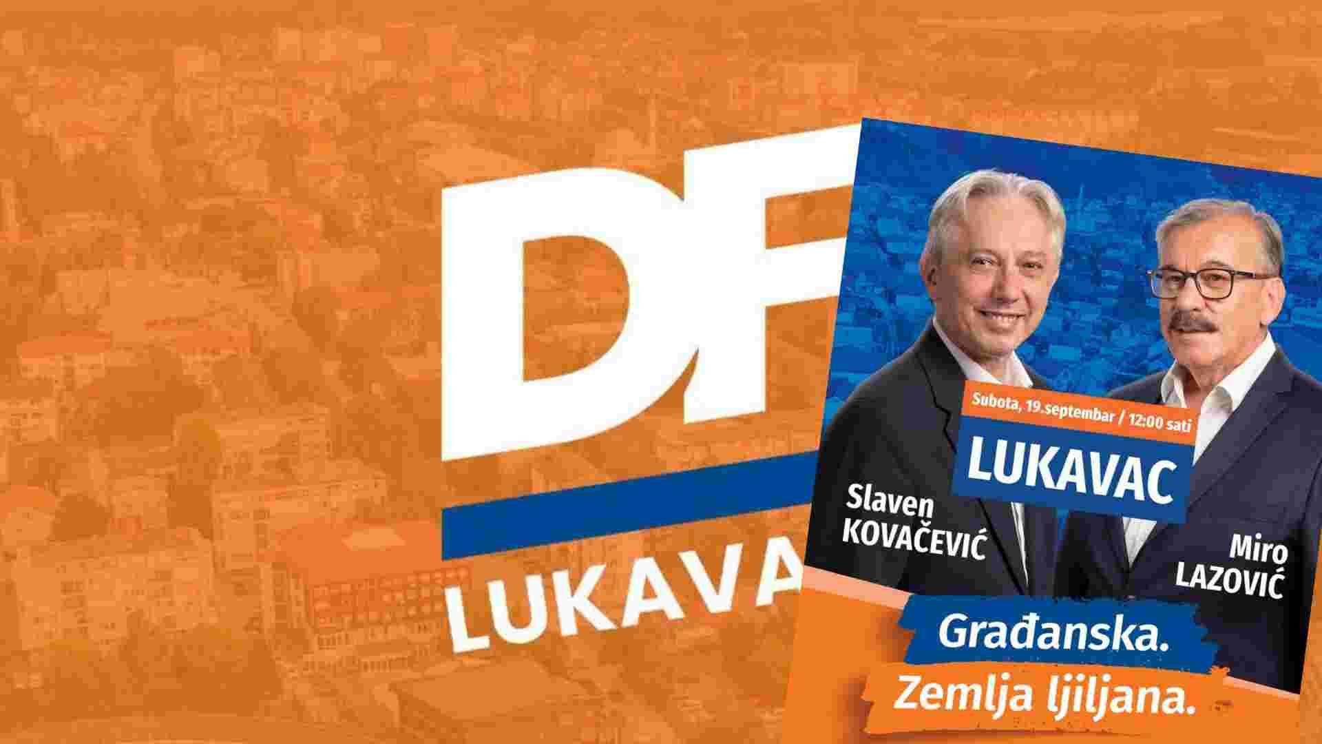 DEMOKRATSKA FRONTA LUKAVAC SUTRA ORGANIZUJE „RAZGOVOR UZ KAFU SA GRAĐANIMA“