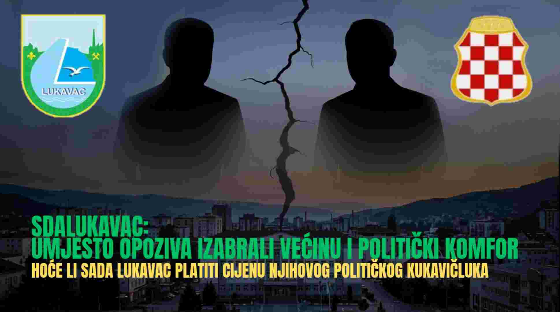 SDA LUKAVAC IZNAD ODBRANE SOPSTVENE ČASTI IZABRALA VEĆINU – HOĆE LI TO SADA LUKAVAC PLATITI POVEĆANIM MEĐUNACIONALNIM TENZIJAMA?