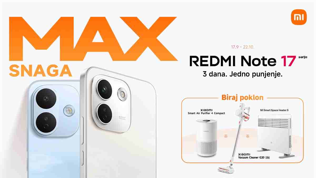 Xiaomi predstavio REDMI Note 17 seriju: Baterija do 9.210 mAh