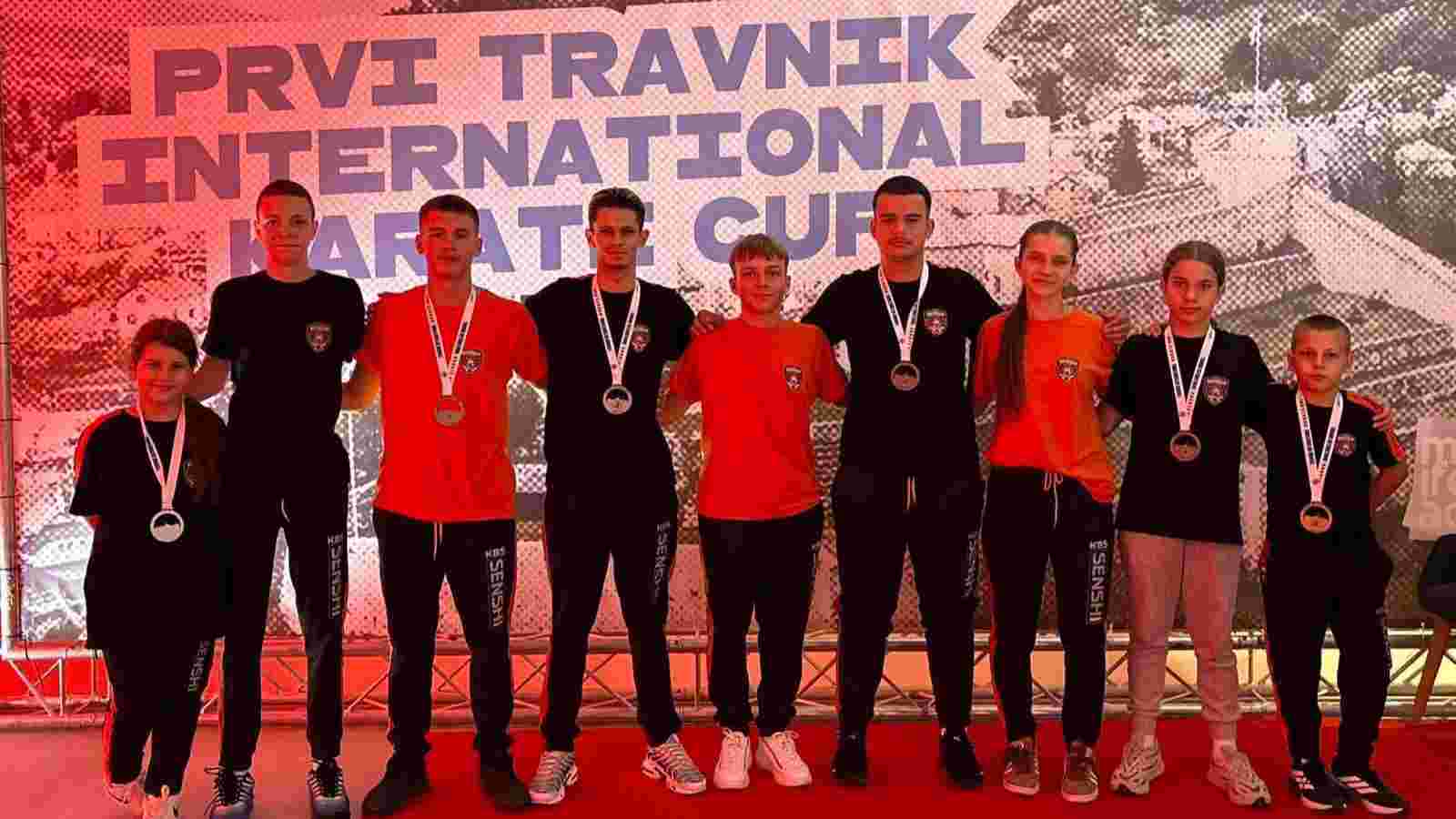 KBS „Senshi“ Lukavac osvojio 11 medalja na turnirima u Bratuncu i Travniku