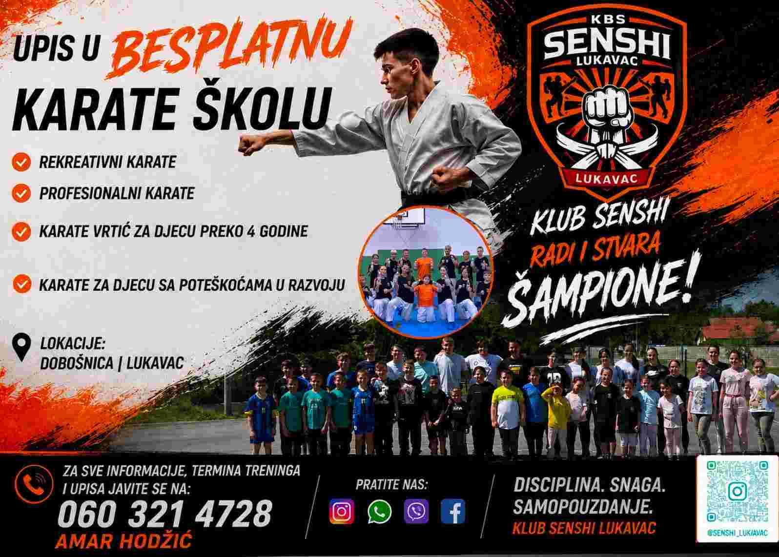 KBS SENSHI Lukavac otvorio upis novih članova