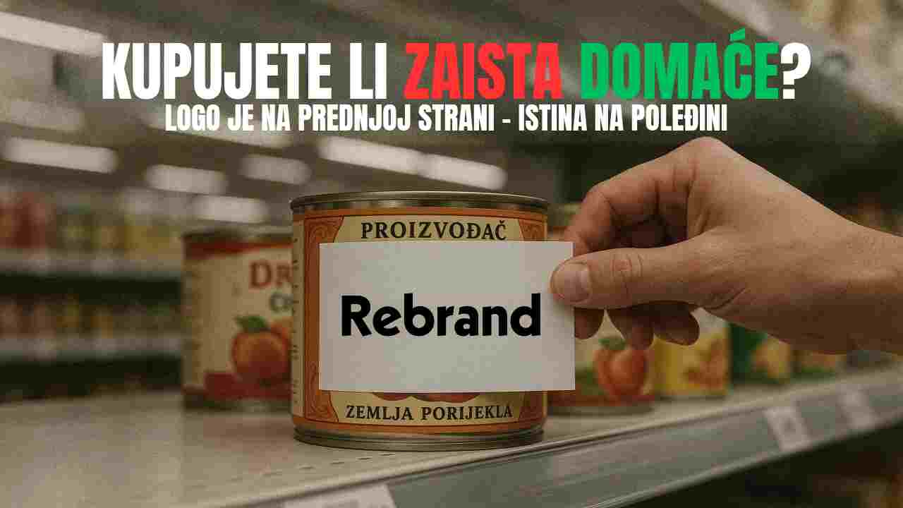 REBRANDING: Čiji je zapravo „domaći“ proizvod? Logo je na prednjoj strani, a istina često na poleđini