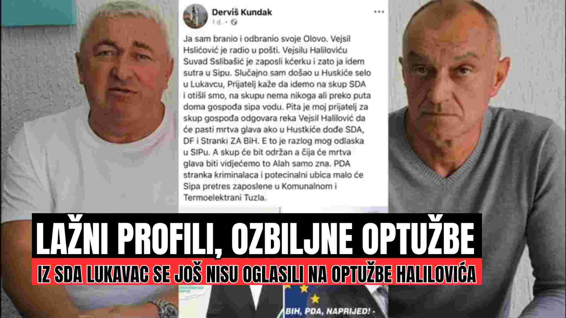 PDA odgovara na objave sa anonimnih profila: Vejsil Halilović negira prijetnje i traži dokaze – iz SDA Lukavac muk