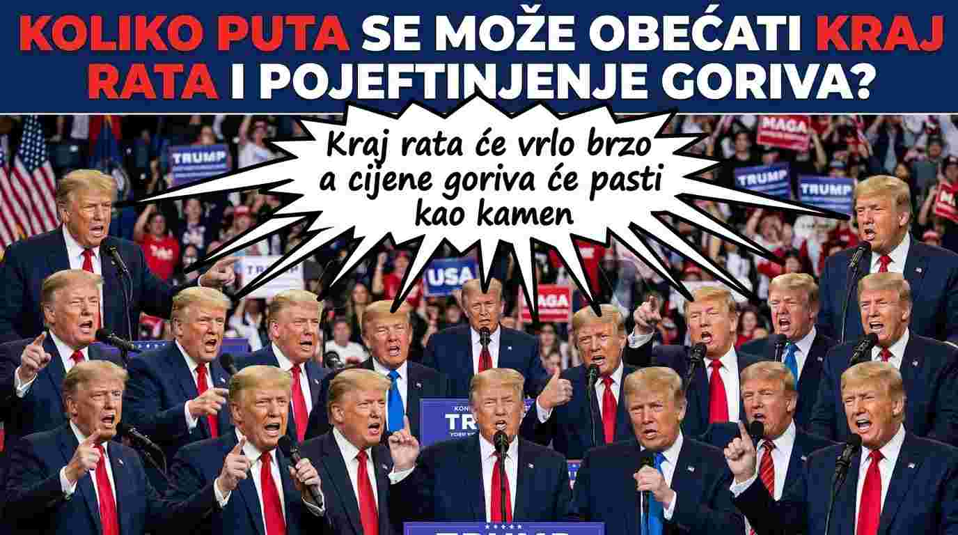 TRUMP PO 13-TI PUT NAJAVLJUJE KRAJ RATA S IRANOM: „CIJENE NAFTE PAST ĆE POPUT KAMENA“