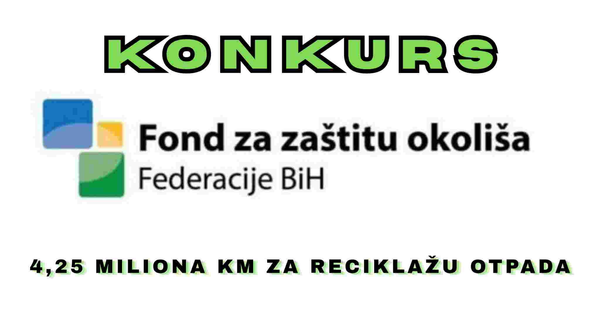 VIŠE OD 4,25 MILIONA KM ZA SAKUPLJANJE I RECIKLAŽU POSEBNIH KATEGORIJA OTPADA