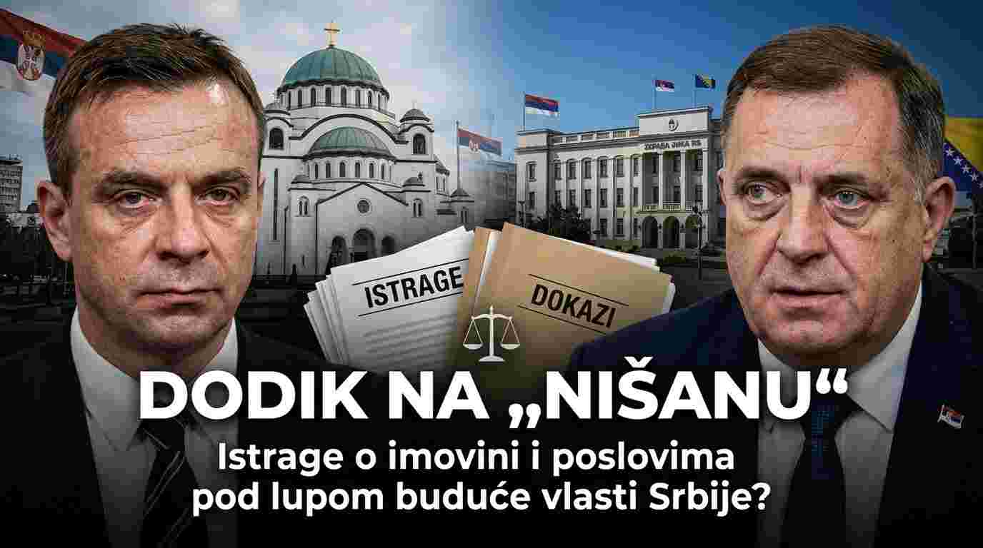 DODIK NA „NIŠANU“ NOVE SRBIJE: Najavljuju se istrage o njegovoj imovini, poslovima i vezama s Vučićevim režimom