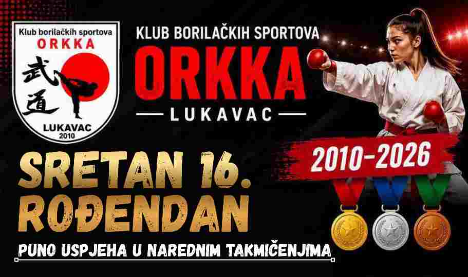 KBS ORKKA LUKAVAC OBILJEŽAVA 16 GODINA RADA: ŠAMPIONI STASALI NA DOMAĆEM TERENU