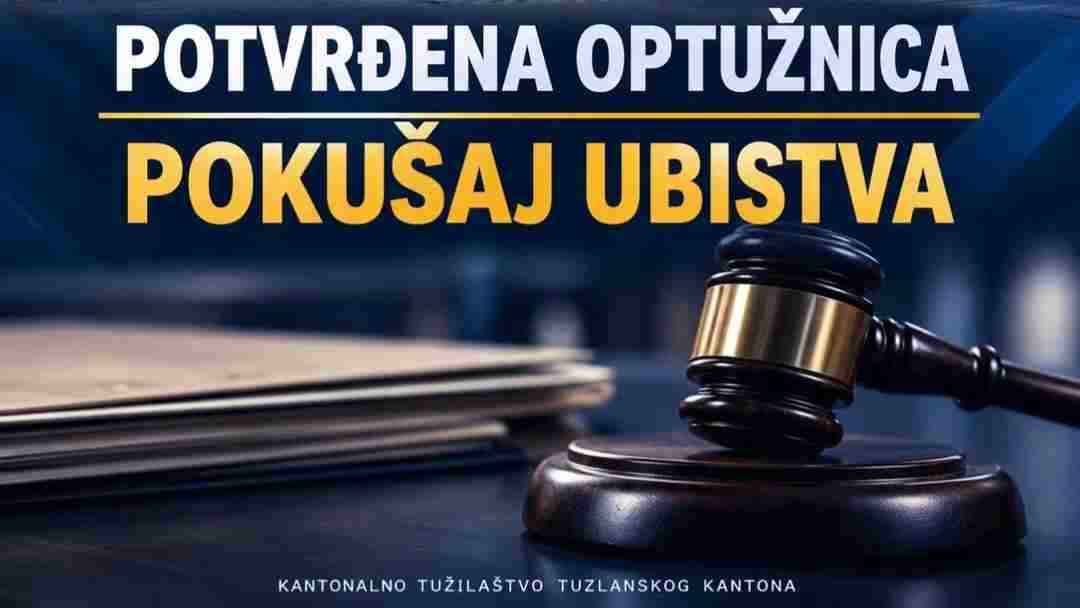 POTVRĐENA OPTUŽNICA PROTIV MUŠKARCA IZ TUZLE ZBOG POKUŠAJA UBISTVA KOMŠINICE