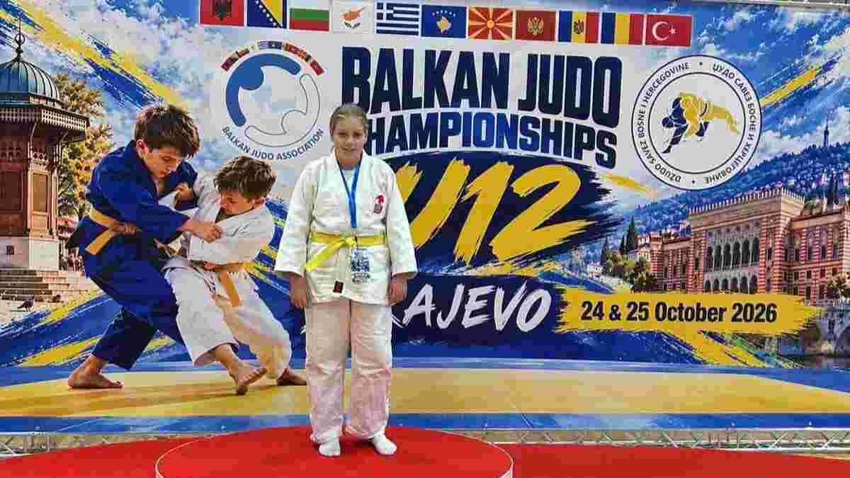 Samra Ribić debitovala na Balkanskom prvenstvu u džudou