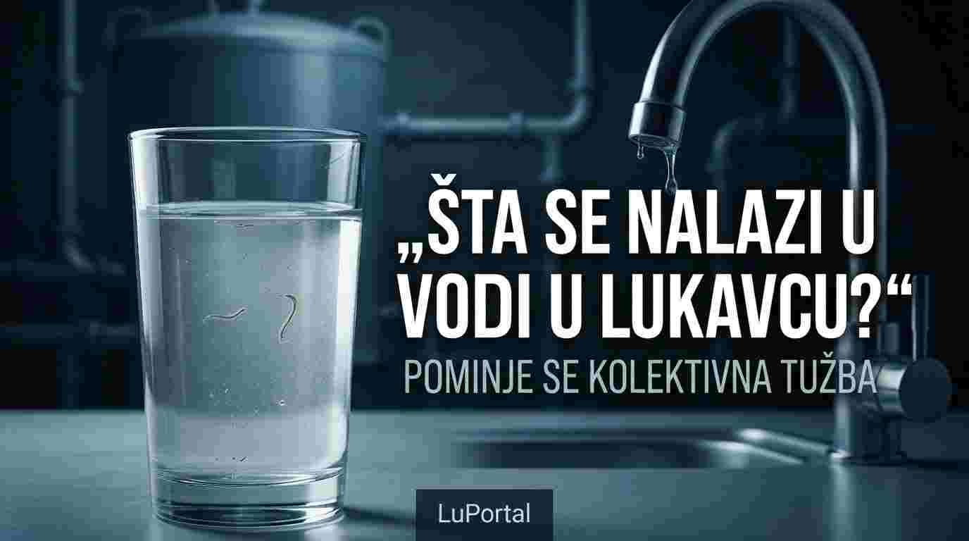 SITUACIJA S VODOM U LUKAVCU DALJE ESKALIRA: Pominje se kolektivna tužba građana